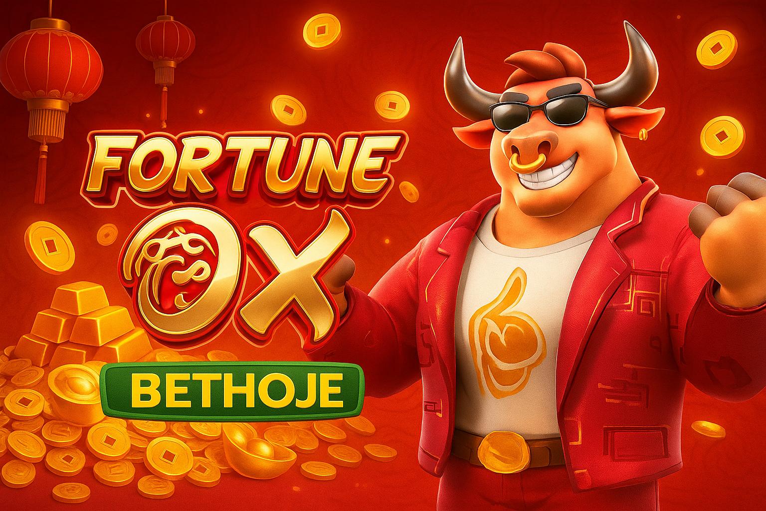 Fortune Ox no BETHOJE- Aposte Agora e Reivindique Seus Ganhos
