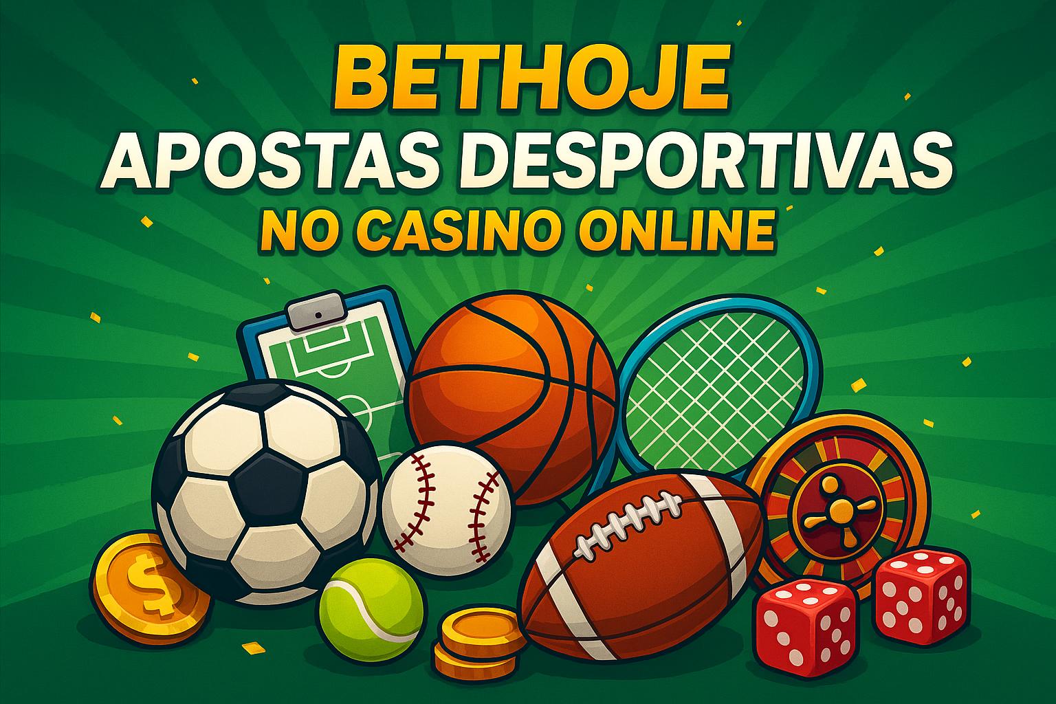 Apostas esportivas no cassino online BETHOJE