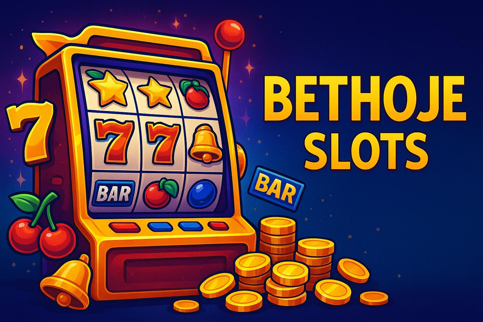 Explore o mundo das slot machines no BETHOJECasino